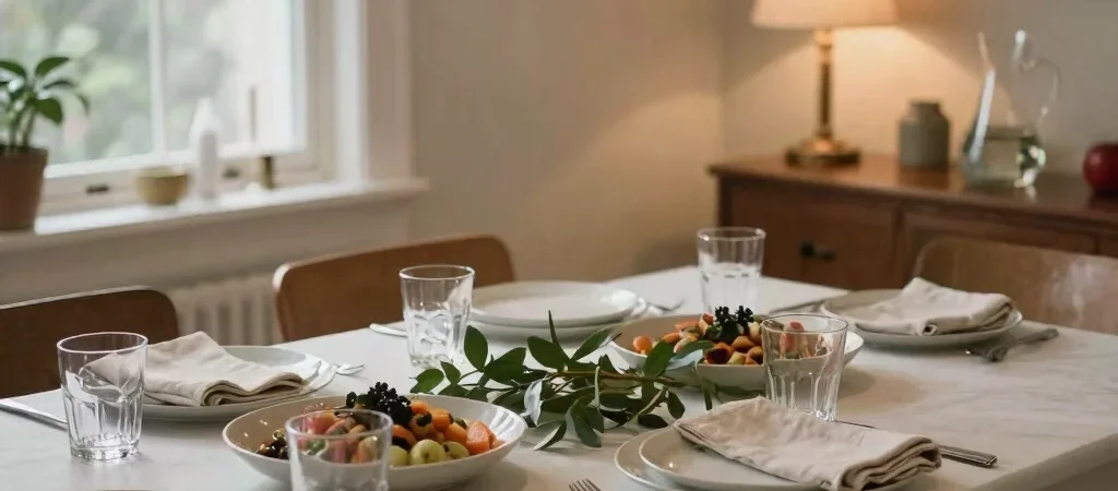 A Dinner Party Setup Guests Can Actually Use